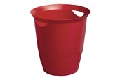 Akcesoria do biura - DURABLE TREND - waste basket - 16 L - opaque red - 1701710080