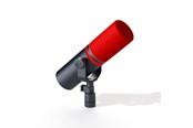 Mikrofon - Beacn Mic Foam Windscreen - Czerwony - 00011