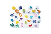 Materialy hobbystyczne - Colorations - Easy Grip Sea Life Stamps 14pcs. - CHSEASTA