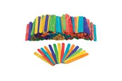 Artykuly Artystyczne & Rzemieslnicze - Colorations - Colored Wooden Popsicle Sticks 500 pcs - CHCTD