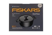 Garnki - Fiskars Hard Face Pot - 5 L with Lid - 1075527