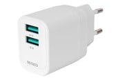 Telefon - Adapter i Ladowarka - Deltaco USB-AC200 mobile device charger - USB-AC200
