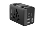Tablet - Adapter & Ladowarka - BlitzWolf BW-TA1 4-in-1 Travel Adapter 2xUSB + C + PD 20W - BW-TA1