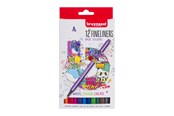 Przybory do pisania i rysowania - Bruynzeel - Fineliners 12 pcs. - 60241112