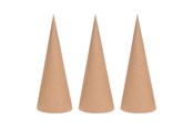 Artykuły Artystyczne & Rzemieślnicze - Colorations - Papier-mache Cones - 20 cm 20 pcs. - 46EN22