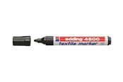 Przybory do pisania i rysowania - Edding - Felt-tip pen  4500 textile round black 2-3mm - 4-4500001