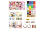 Materialy hobbystyczne - Pro Zestaw Biżuterii Fimo - Koraliki Heishi & Charm - 4500 szt - 7110-2