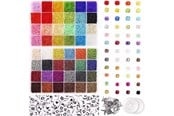 Materialy hobbystyczne - Pro Zestaw Biżuterii Kiera - Koraliki Rocailles - 35000 szt - 7110-1