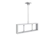 Uchwyty ścienne, uchwyty AV i meble AV - Multibrackets M Pro Series enclosure - back-to-back - for digital signage display - universal theft protect - white RAL 9005 - Max 25 kg - recommended for 37" - 7350105211515