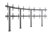 Uchwyty ścienne, uchwyty AV i meble AV - Multibrackets M Pro Series stand - single side - for 4x2 video wall - micro adjustable arms - black - Max 240 kg - recommended for 65" - 7350022731097