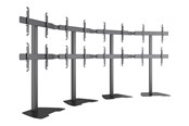 Uchwyty ścienne, uchwyty AV i meble AV - Multibrackets M Pro Series mounting kit - for 4x2 video wall - micro adjustable arms - black - Max 240 kg - recommended for 65" - 7350022731080