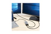 Kabel wyswietlacza - Eaton Tripp Lite Series USB-C Adapter Dual Display - 4K 60 Hz HDMI 100W PD Passthrough Silver - U444-2H-DL