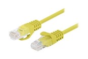 Kabel sieciowy - Lanberg patch cable - 1.5 m - yellow RAL 1016 - Żółty - 1m - PCU5-20CC-0150-Y