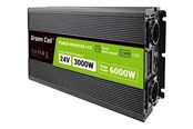 Zasilacz do komputera - Green Cell - DC to AC power inverter - 3000 Watt Zasilacz do komputera - 3000 Watt - ATX - 80 Plus - INVGC24P3000LCD