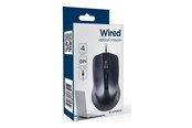 Myszka - Gembird - mouse - USB - Myszy - Optyczny - 4 - Czarny - MUS-4B-01L