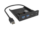 USB hub - ICY BOX IB-HUB1419-i3 USB hub - 4 - Czarny - IB-HUB1419-I3