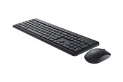 Klawiatura - Dell Keyboard and Mouse KM3322W - keyboard and mouse set - QWERTZ - German - black - with 3-year NBD Advanced Exchange Input Device - Zestaw klawiatura i mysz - Niemcy - Czarny - KM3322W-R-GER