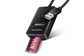 Dysk SSD - AXAGON USB-A 10 Gbps M.2 Adapter for NVMe & SATA SSD - ADM2-AM
