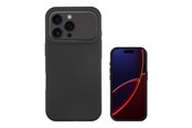 Telefon - Pokrowiec i etui - 4smarts iPhone 17 Pro Max Silicone Case Cupertino MagSafe compatible black - 541571