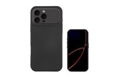Telefon - Pokrowiec i etui - 4smarts Phone 17 Pro Silicone Case Cupertino MagSafe compatible black - 541570