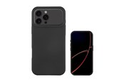 Telefon - Pokrowiec i etui - 4smarts Phone 17 Pro Silicone Case Cupertino MagSafe compatible black - 541570