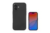 Telefon - Pokrowiec i etui - 4smarts iPhone 17 Silicone Case Cupertino MagSafe compatible black - 541568