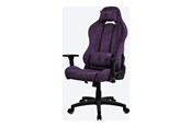 Fotel gamingowy - Arozzi Torretta soft fabric - purple Krzesło - Miękka tkanina - Do 120 kg - TORRETTA-SFB-PP