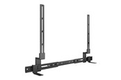 Uchwyty scienne, uchwyty AV i meble AV - Multibrackets M mounting kit - integrated - for sound bar - universal with clamp - black - Max 10 kg - recommended for 86" - 7350073730117