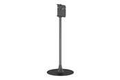 Uchwyty scienne, uchwyty AV i meble AV - Multibrackets M stand - single pole - for LCD display - floorbase round - black - Max 50 kg - recommended for 55" - 7350105219085