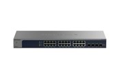 Switch - Netgear Easy Smart XS724EM - v2 - switch - 28 ports - smart - rack-mountable - XS724EM-200EUS
