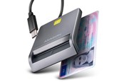 Karta pamieci - adapter i czytniki kart - AXAGON USB-C Smart Card / ID Card FlatReader - CRE-SM3TC