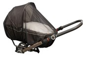 Akcesoria dla niemowlat - Anne & Mikael Mosquito net for stroller or pram black - 202111