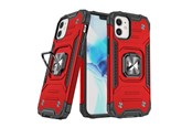 Telefon - Pokrowiec i etui - Wozinsky Ring Armor case for iPhone 14 armored cover - Red - 9145576265475