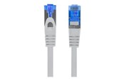 Kabel sieciowy - Lanberg patch cable - 25 cm - grey RAL7035 - Szary - 0.25m - PCF6A-10CC-0025-S
