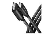 Kabel USB - AXAGON BUMM3-CM10AB - USB-C cable - 24 pin USB-C to Micro-USB Type B - BUMM3-CM10AB