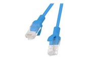 Kabel sieciowy - Lanberg patch cable - 2 m - blue RAL 5012 - Niebieski - 2m - PCU5-20CC-0200-B