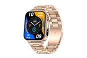 Smartwatch, zegarek i opaska sportowa - Colmi P80 Smartwatch - Steel Gold - P80 Steel Gold