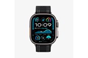 Smartwatch - akcesoria - Spigen Fabric Band (hook-and-loop) - black - Apple Watch 49mm/46mm/45mm/44mm - AMP10141