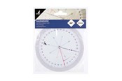 Przybory szkolne - Quantore - Course angle meter Kangaro Transparent - 736425