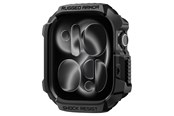 Smartwatch - akcesoria - Spigen Rugged Armor 2 - matte black - Apple Watch 11 46mm - ACS10499