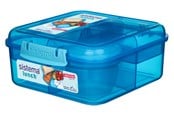 Przybory kuchenne - Sistema 1.25L Bento Cube LunchBlue - 416852
