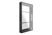Uchwyty ścienne, uchwyty AV i meble AV - Multibrackets M Pro Series enclosure - low profile - for flat panel - with frame - black - Max - recommended for 46" - 7340234811496