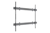 Uchwyty ścienne, uchwyty AV i meble AV - Multibrackets M Pro Series mounting kit - single side - for LCD display - fixed - black - Max 150 kg - recommended for - 7340234811021