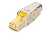 Kabel sieciowy - DIGITUS network connector - Srebrny - DN-93838
