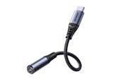 Kabel USB - Joyroom  SY-C01 USB-C DAC adapter to 3.5 mm mini jack - black - SY-C01