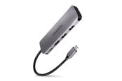 USB hub - AXAGON SuperSpeed USB-C Hub USB hub - 5 - USB 3.2 - Srebrny - HMC-5