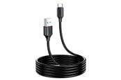 Kabel USB - Joyroom  Long-Lasting Series A9 USB-A / USB-C 3A cable 2m - black - S-UC027A9 2m black