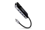 USB hub - AXAGON SuperSpeed USB-C Hub USB hub - 6 - USB 3.2 - Czarny - HMC-6GL