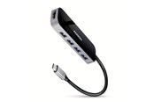 USB hub - AXAGON SuperSpeed USB-C Hub USB hub - 6 - USB 3.2 - Czarny - HMC-6H4A