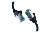Kabel sieciowy - M-CAB EFB-Elektronik patch cable - 15 cm - black - Czarny - 0.1m - EC020200147